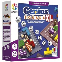 Joc de logica Genius Square XL, Varsta 6+ ani, Multicolor