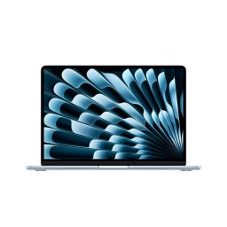 Laptop Apple MacBook Air 13.6 inch, M5 CPU 10 nuclee GPU 10 nuclee, 16GB RAM, SSD 1TB, tastatura International English, adaptor 35W, Sky Blue