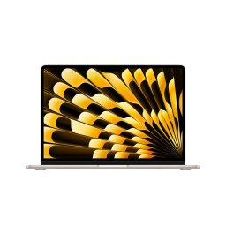 Laptop Apple MacBook Air, 13.6 inch, M5 CPU 10 nuclee GPU 10 nuclee, 24GB RAM, SSD 1TB, tastatura International English, adaptor 35W, Starlight