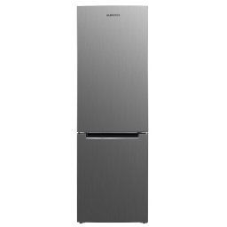 Combina frigorifica Albatros CFX397IME, 315L, motor Inverter, clasa E, LED, usi reversibile, Inox/Argintiu