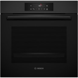 Cuptor incorporabil Bosch HBA572EM3, 71 l, Autocuratare pirolitica, 7 functii, Grill, Touch control, Air Fry, 3D Hotair, Clasa A+, Negru mat