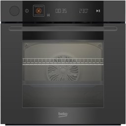 Cuptor incorporabil Beko MBBIS10600MTMSE, 72 L, clasa energetica A, autocurattare catalitica, functie automata paine, functie pizza, conectivitate WI-Fi, Negru Mat
