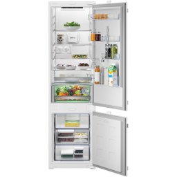 Combina frigorifica incorporabila BEKO B5BCNA325HS1 , volum net total 300L, clasa energetica D, Harvest Fresh,congelare rapida, Compresor ProSmart Inverter,racire rapida, H 193,5 cm , Alb
