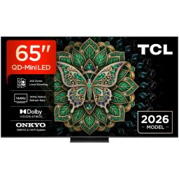 Televizor QD-MiniLED TCL 65MQLED75L, 164 cm, Smart Google TV, 4K (Model 2026), Negru