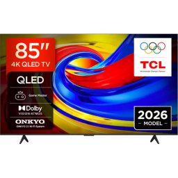 Televizor TCL QLED 85QLED780L, 214 cm, Smart Google TV, 4K, Onkyo (Model 2026), Negru