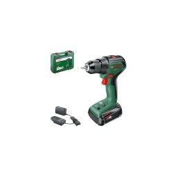 Masina de gaurit si insurubat (bormasina) pe acumulator Bosch Universal Drill 18V-60, 06039D7001, 60Nm, 2 trepte, mandrina 13mm, acumulator 2Ah, incarcator