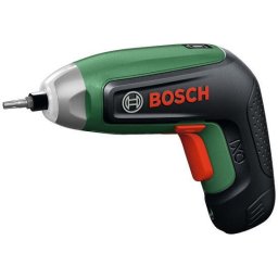 Surubelnita electrica cu acumulator Bosch IXO 8 06039G4000, 4V, 6.5Nm cuplu, inel LED 360 grade, incarcare USB, acumulator schimbabil, solo, Verde-Negru