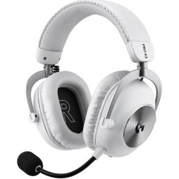 Casti gaming wireless Logitech PRO X 3 Lightspeed, Alb