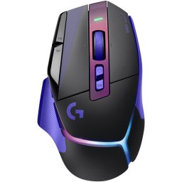 Mouse gaming wireless Logitech G502 X PLUS, RGB, 25600 DPI, Violet-Lila