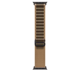 Apple Watch 49mm Titanium Loop: Desert Alpine Loop - Medium - Black Titanium Finish