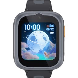 Ceas inteligent pentru copii TCL Movetime Kids Watch MT48, 1.68", 4G, GPS, IP68 2ATM, Camera 2MP, Gri