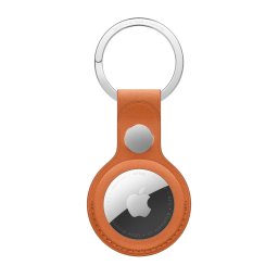 Apple AirTag FineWoven Key Ring pentru AirTag Apple, Fox Orange