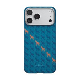 Husa Husa Pitaka pentru iPhone 17 Pro Max, Happiness Rides, Edge Case, Indigo