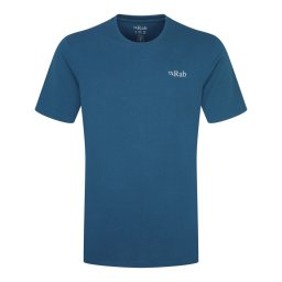 Tricou Barbati Rab Stance Mountain Peak Tempest Blue