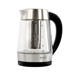 Fierbator electric BÖHM Home 1,7 L cu infuzor, Keep Warm si LED