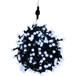 Instalatie luminoasa de Craciun MagicHome, 200 LED alb rece, 16 m, IP44