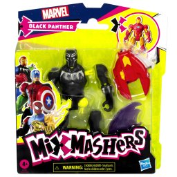 Figurina Black Panther Marvel MixMashers 12 cm cu piese interschimbabile