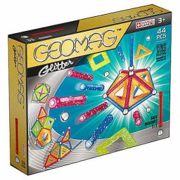 Set de constructie magnetic Geomag Glitter 44 piese