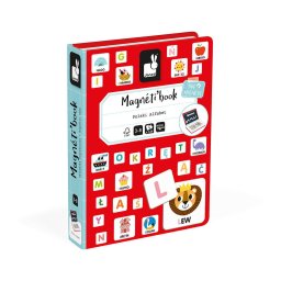 Joc Educativ Janod Alfabetul Polonez 144 Piese Magnetice Varsta 3-8 Ani Multicolor