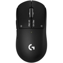 Mouse Logitech Gaming Wireless PRO X3 Superstrike 48000DPI Negru