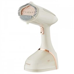 Aparat de calcat cu abur vertical Klausberg KB 9078, 1500 W, 400 ml, Placa ceramica, Bej