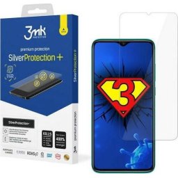 3MK Silver Protect+ Xiaomi Redmi Note 8 Pro, Folia Antymikrobowa montowana na mokro