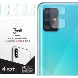 FlexibleGlass Lens Samsung A51 Szkło hybrydowe na obiektyw aparatu 4szt