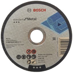 Disc de tăiere standard pentru metal 125 x 1.6 mm A 60 T BF