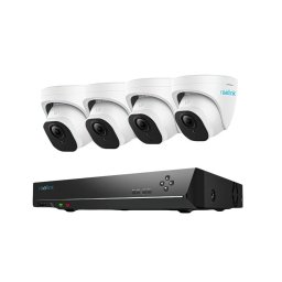 Camera de supraveghere Sistem supraveghere IP exterior Reolink RLK8-800D4, 4 camere, 8 MP, IR 30 m, 4 mm, microfon, HDD 2 TB