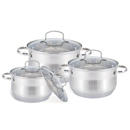 MR-3512-6L Set de oale 6 elemente ( 2,9l, 5,1l, 6,5l ) Oțel inoxidabil
