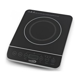Plita Plită cu inducție HAUSER IC-2014, 2000 W, sticlă ceramică, afișaj LCD, max. 240 °C, temporizator, blocare pentru copii, culoare neagră