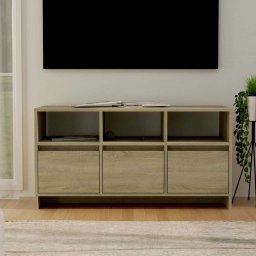 Comodă TV, stejar sonoma, 102x37,5x52,5 cm, PAL