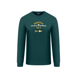 NAUTICA Bluză 3NCN1X04817 502 dark green