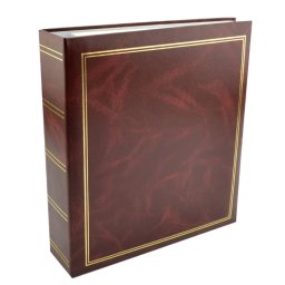 Album Foto Procart Classic 23x28cm 50 Pagini Albe Autoadezive Tip Caiet Mecanic Visiniu