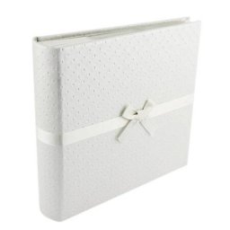 Album Foto Procart Unique Satin 10 x 15 200 Poze Piele Ecologica Panglica Satinata Spatiu Notite Alb