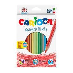 Creioane Color Carioca 18 Buc Set