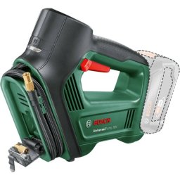 Mini Compresor Bosch Powertools Pneumatica UniversalPump 18V 10.30Bar 150 PSI 1030Kpa 30l/min Volum Maxim Supapa Presata Ac Minge Adaptor Volum Fara Acumulator Verde