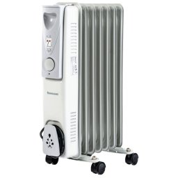Calorifer Electric cu Ulei Ravanson OH-07 7 Elementi 1500W Alb/Gri
