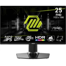 Monitor LED Gaming MSI MAG 255PXF 24.5 inch Full HD IPS 0.5ms 300Hz Black