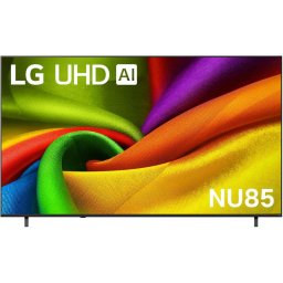 Televizor Smart Direct LED LG 65NU85CB6LA, 164cm, 4K UHD, Sistem de operare webOS, Negru