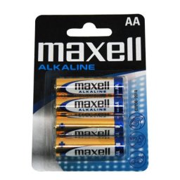 Baterie Alcalina Maxell LR06 MAX-LR06-4 | AA, 1.5V, Blister 4 Buc
