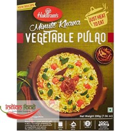 Haldirams Ready To Eat Veg Pulao Mancare de Orez cu Legume Mediu 200g
