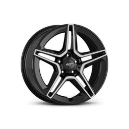 Jante AGT 18x8 ET42 5x112 diamond cut compatibile Mercedes Cod: AGT 18273-1218