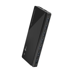 Hub USB 3.0 TP-Link UH720 cu 7 porturi si 2 porturi de incarcare