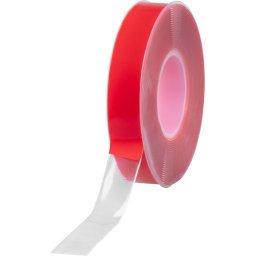 Banda dublu adeziva acrilica Strend Pro 19 mm x 5 m, montaj, transparenta