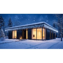 Instalatie luminoasa de Craciun MagicHome, 504 LED, 20 m, alb rece, IP44