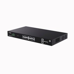 Switch Tenda TEG2220P-16-250W Negru