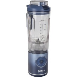 NINJA Cordless Smoothie Maker Blast Max BC251EUNV, Stand Mixer Blue, Battery Operated, 570ml Cup