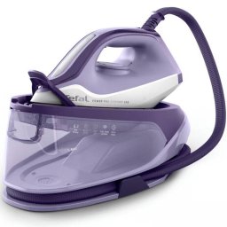 Statie De Calcat Tefal Power Pro Compact SV6211E0 2400W 370G/Min 1.7L Ceramic Xpress Glide Mod Eco Abur Vertical Anticalcar Alb/Violet