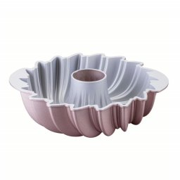 Forma de chec Dr.Oetker Creative Sun 2555, 24 cm, Rotund, Aluminiu turnat, Roz auriu
